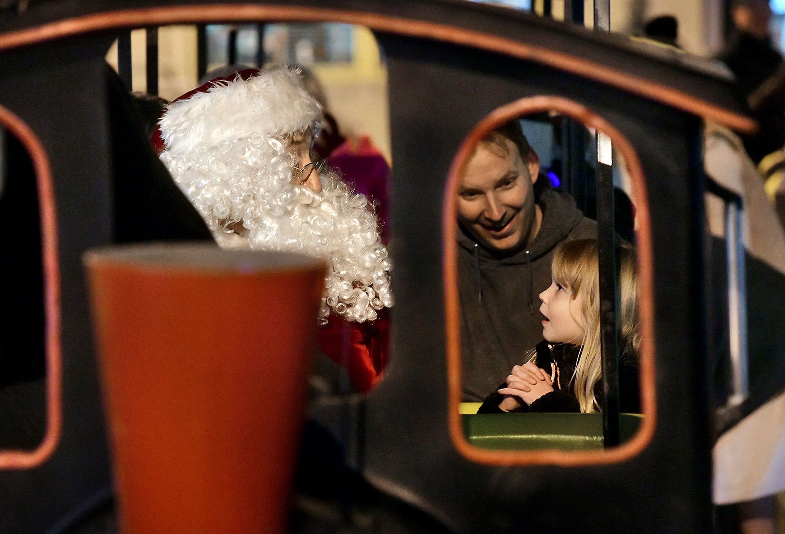 Family Calendar for Dec. 2027 Winter Glow Spectacular, Santa Express