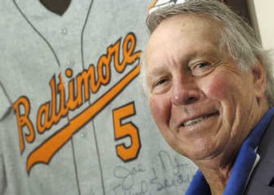 Associated Press Brooks Robinson enjoys life at 70 and works only when he wants.
 (Associated Press / The Spokesman-Review)