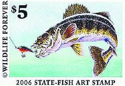 
State fish art from young artists is featured on various media. 
 (Illustration from Wildlife Forever / The Spokesman-Review)