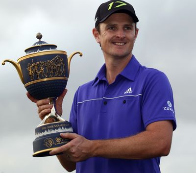 Justin Rose won his first World Golf Championship on Sunday. (Associated Press)