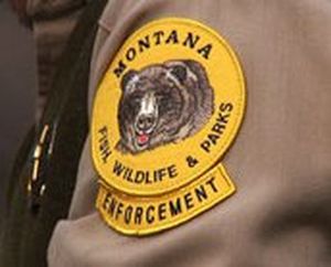 Logo patch for game wardens employed by Montana Fish, Wildlife and Parks. (Montana Fish, Wildlife and Parks)
