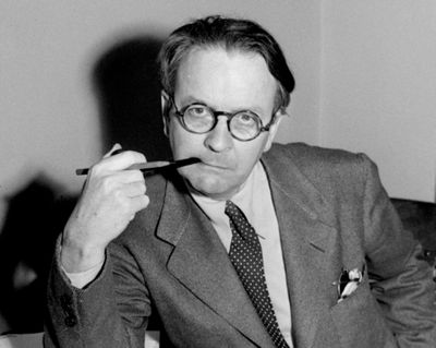 This 1946 file photo shows mystery novelist and screenwriter Raymond Chandler. A newly discovered Chandler story, 