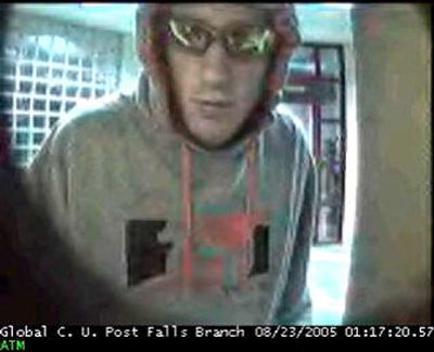 
Man photographed  at ATM in Post Falls
 (The Spokesman-Review)