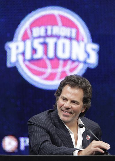 Tom Gores bought the Detroit Pistons earlier this month for a reported $325 million, a professional sports bargain compared to recent years. (Associated Press)