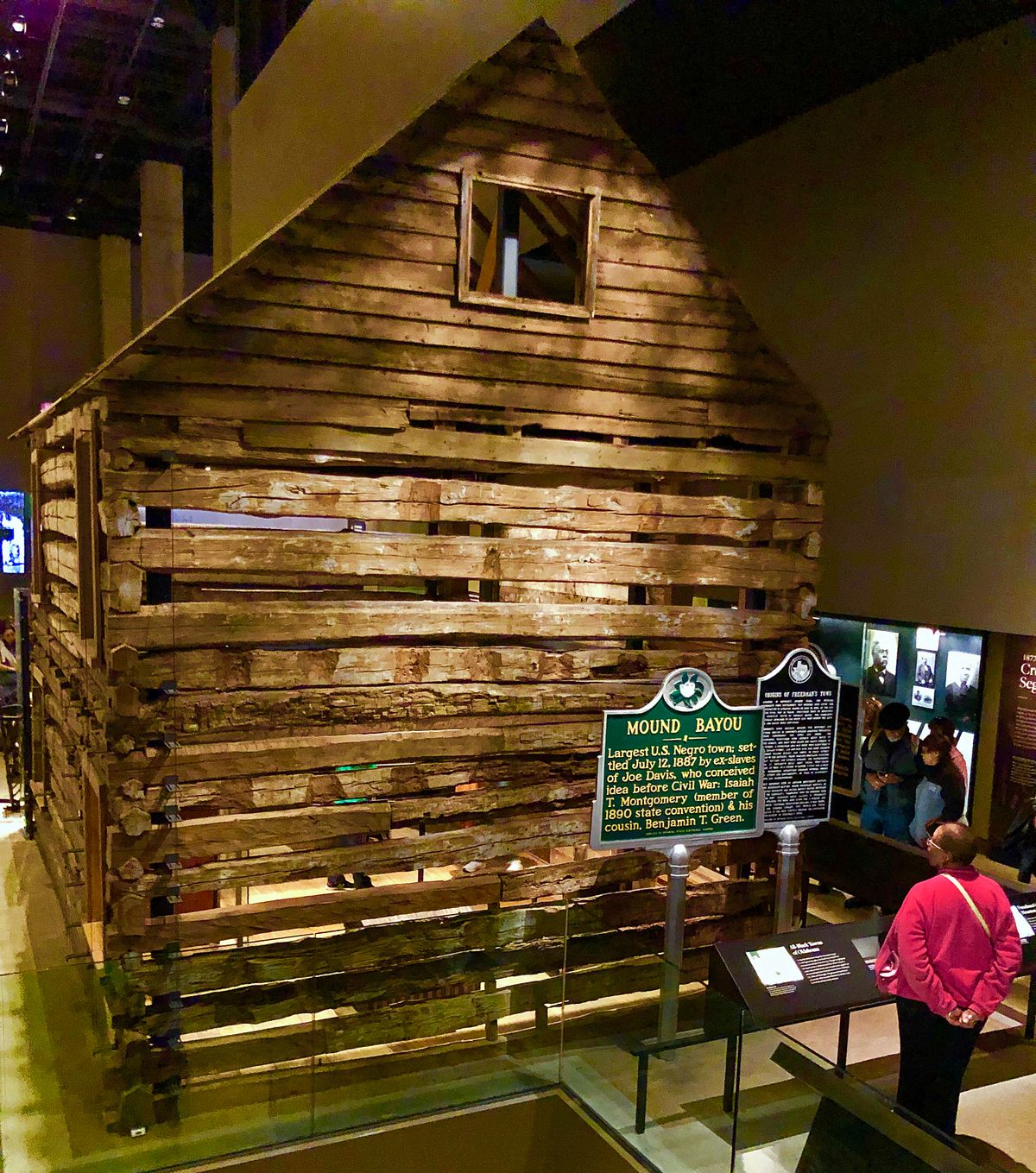 A display from the National Museum of African American History & Culture in Washington, D.C.   (Leslie Kelly)