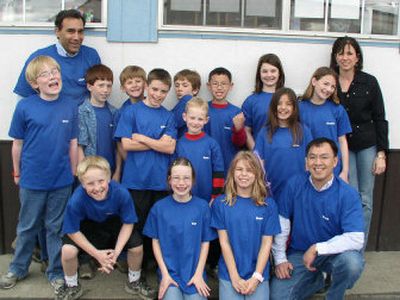 The Pioneer School Math is Cool team took first place in its division for the second year in a row.
(Courtesy of Jack Benedetto / The Spokesman-Review)