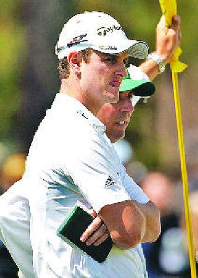 England's Justin Rose stood tied atop the first-day leaderboard.
(Associated Press / The Spokesman-Review)
