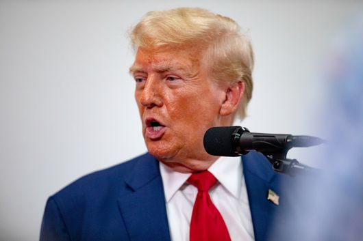 Trump reposts crude sexual remark about Harris on Truth Social