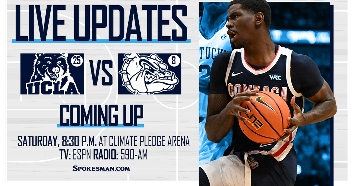 Live updates: No. 8 Gonzaga returns to Climate Pledge Arena to face No. 25 UCLA