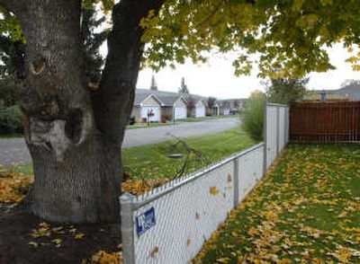 
A row of homes has been built along a dead-end road just east of Pines Road on Valley Way in Spokane Valley. 
 (Dan Pelle / The Spokesman-Review)