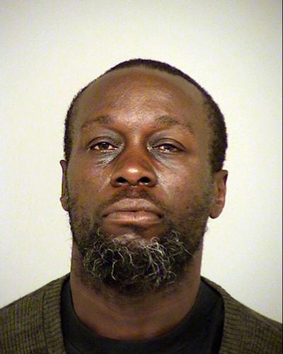 This undated photo provided by the Ventura County District Attorney's Office shows Jamal Jackson. The homeless man has been charged with murder in a random stabbing attack in which a man was killed while he was sitting down to dinner with his wife and child at a beachside steakhouse in Southern California restaurant. (uncredited / Associated Press)
