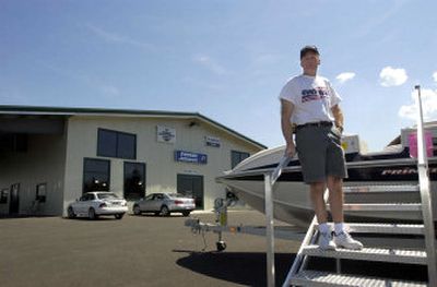 
Kraig Duncan has opened Duncan Marine at 1094 N. McGuire Road in Post Falls. He's a new-boat dealer, has a service department and also sells used boats, as well as offering boat storage. 
 (Jesse Tinsley / The Spokesman-Review)