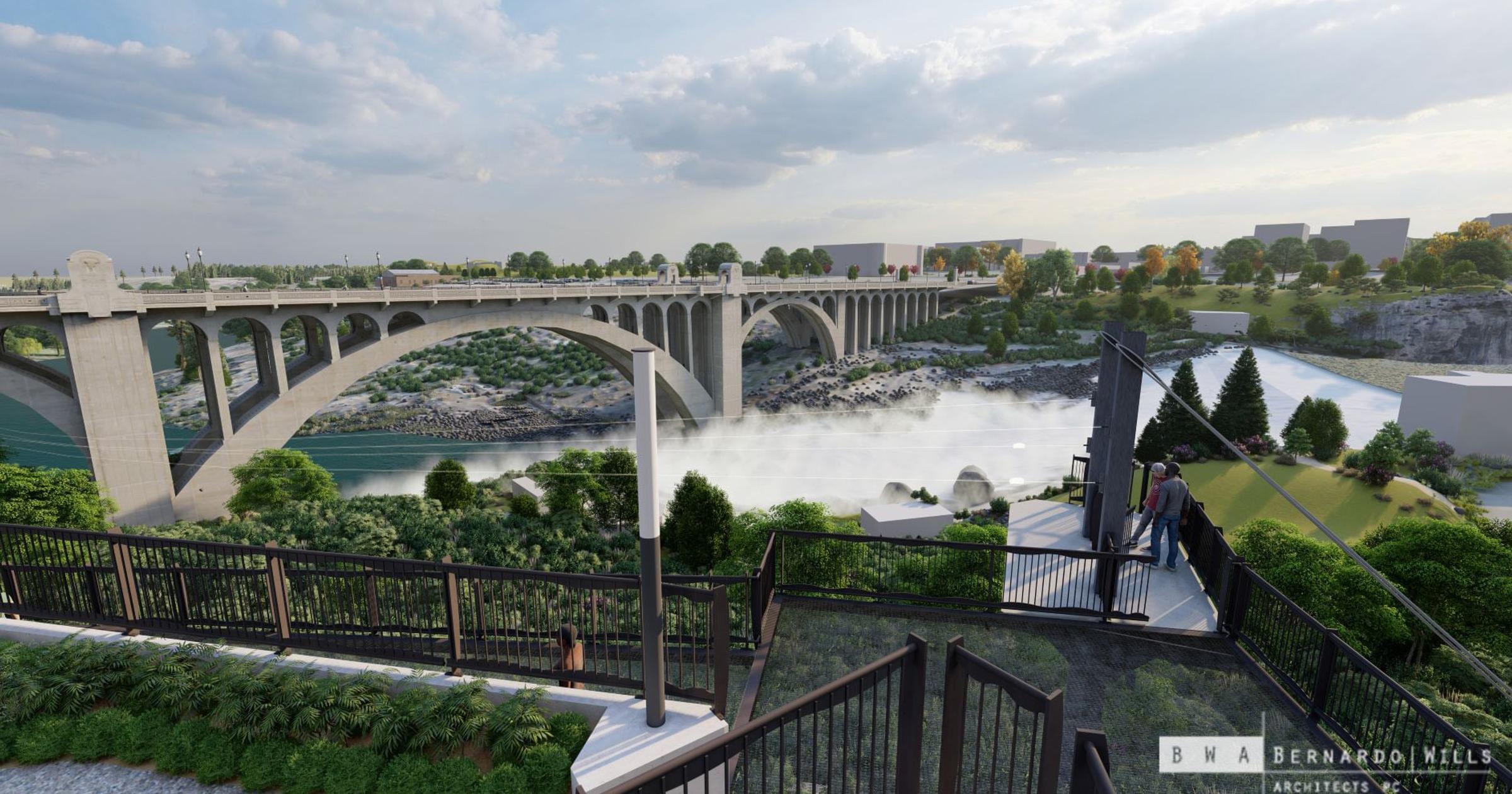 Spokane River zip line still coming, grand opening slated for spring