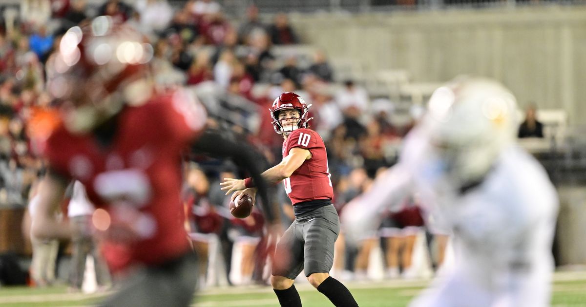 Decisive: WSU QB John Mateer manages over 500 yards and 5 touchdowns in victory over SJSU