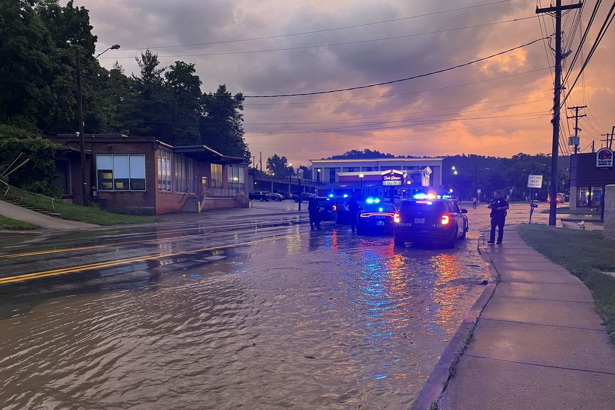 Flash flooding hit part of Wheeling, W. Va., and Ohio County on June 14. At least five people died, officials said. 