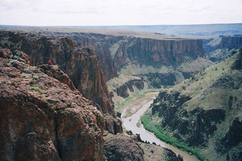Owyhee River canyons.
