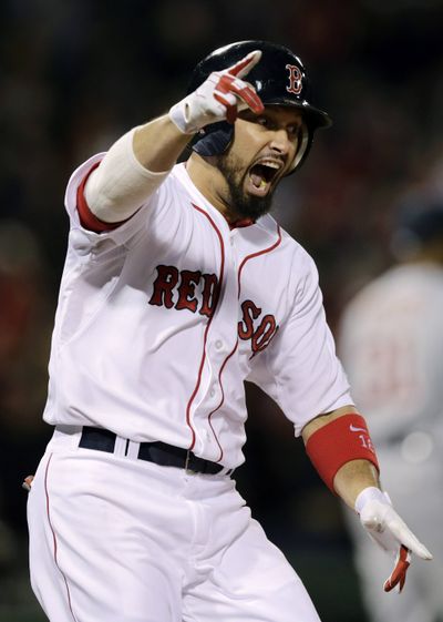 Shane Victorino moves from Boston to Anaheim following pre-deadline deal. (Associated Press)