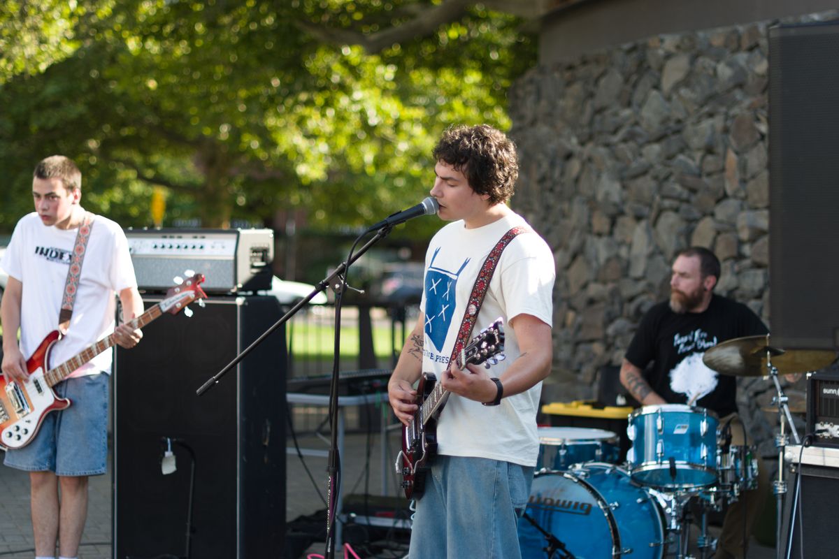 Hayes Noble brings punk rock to downtown Spokane before Death Cab for Cutie performs at the U.S. Pavilion on July 30. Nobles releases a cassette Friday and celebrates its release with a concert Saturday at the Garland Theater.  (Courtesy of Xander Luft)