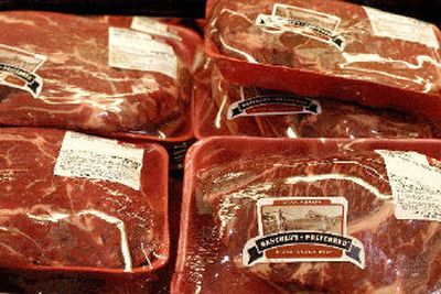 
After years of people stuffing themselves with chicken, pork and beef, the meat industry is looking at a glut as the diet trend turns toward a more balanced approach. 
 (Associated Press / The Spokesman-Review)