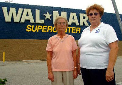 
Claire Middleton, left, and Rveva Barrett  are among 250 employees and former employees from 40 Florida stores that have joined a fledgling worker's group. 
 (Associated Press / The Spokesman-Review)