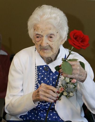 Edna Parker, the oldest person in the world, died Wednesday.  (Associated Press / The Spokesman-Review)
