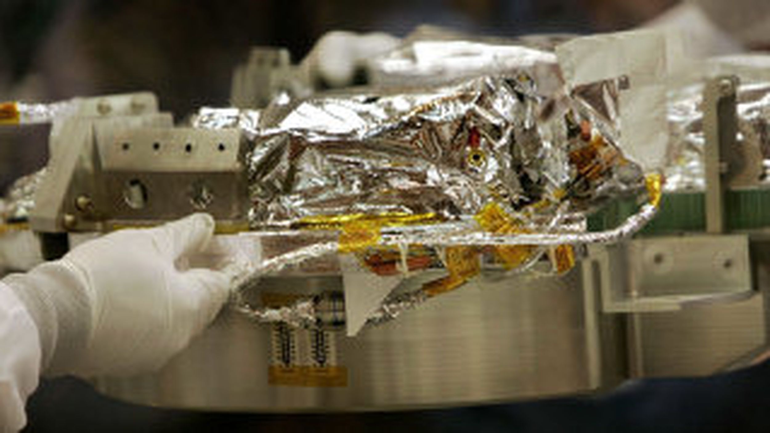 stardust space probe parts