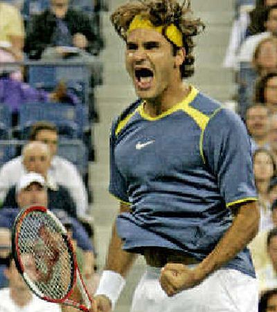 
Roger Federer wins the U.S. Open. 
 (Associated Press / The Spokesman-Review)