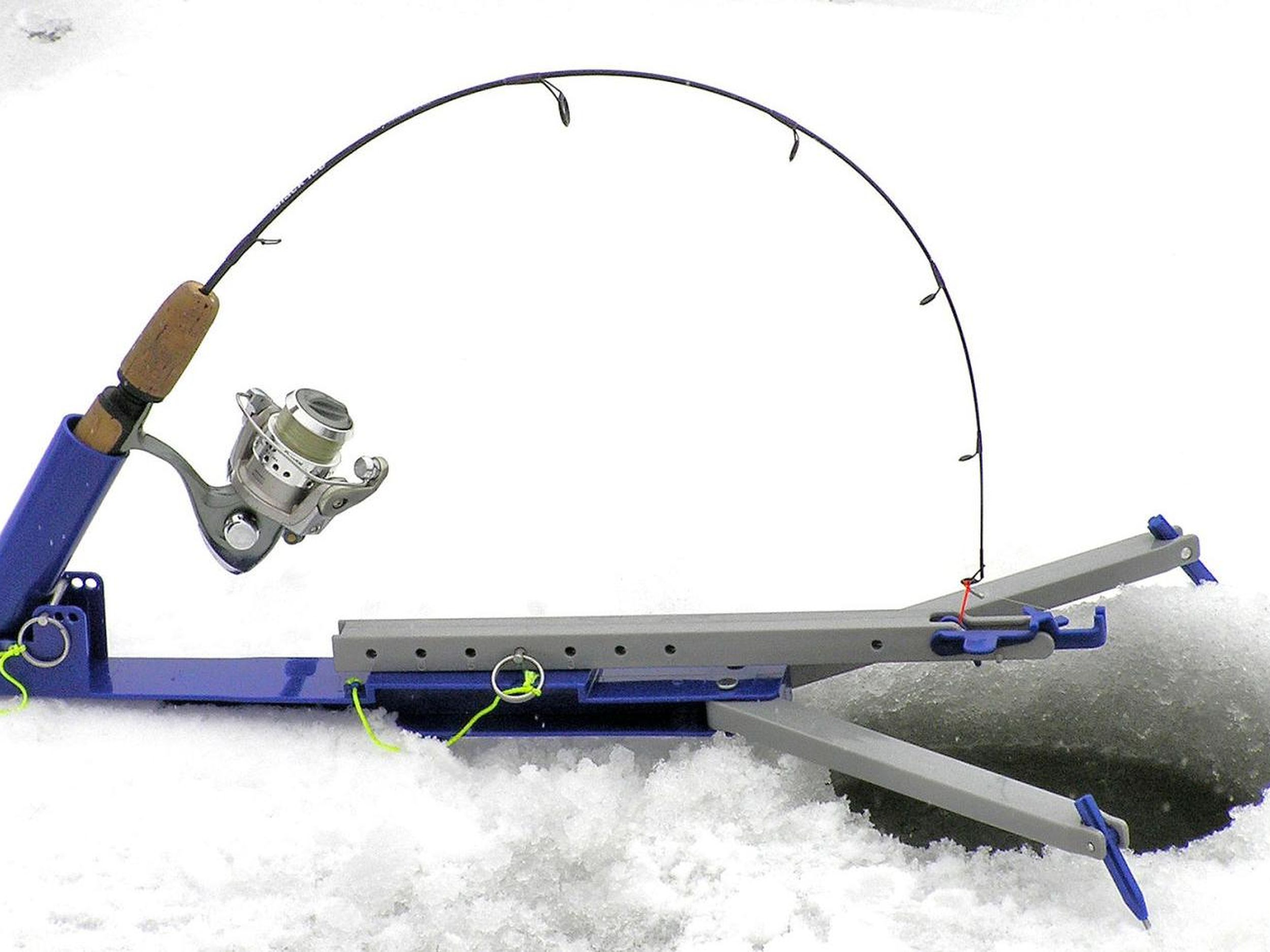 Idaho nurse manufactures popular ice-fishing device for setting the hook