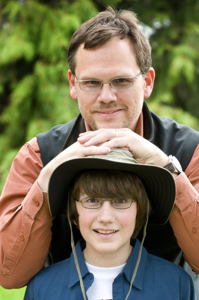 Ian Baer, of Spokane,  and his father,  Ron Baer, will leave  for Peru this month. Both of Ian’s parents wanted to go; his dad won on a coin toss. Spokesman-Review (Colin Mulvany Spokesman-Review / The Spokesman-Review)