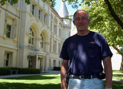 
Retired Air Force Col. Arne Weinman received the Exchange Club's Golden Deed Award. 
 (KATE CLARK / The Spokesman-Review)