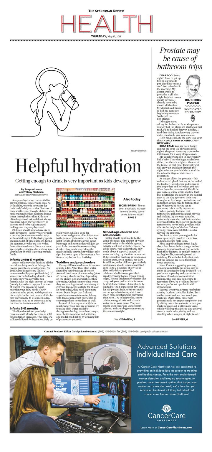 Front Page for May 17, 2018 The SpokesmanReview