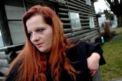 
Becky Banderob says she tried to call authorities the night her husband, Larry Banderob, allegedly shot Miriam Waltch, but he stopped her and threatened her. 
 (Ralph Bartholdt St. Maries Gazette Record / The Spokesman-Review)