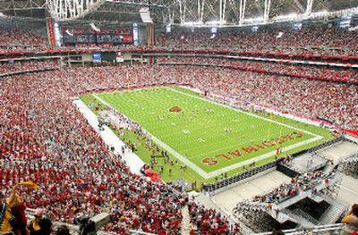 
Business Week magazine has hailed Cardinals Stadium as one of the 10 best sports facilities in the world.
 (Associated Press / The Spokesman-Review)