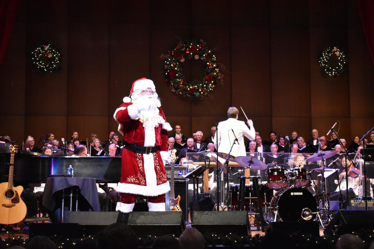 The Spokane Symphony Holiday Pops featuring guest Vanessa Williams on Saturday evening at Martin Woldson Theater at the Fox. (Don  Chareunsy / The Spokesman-Review)