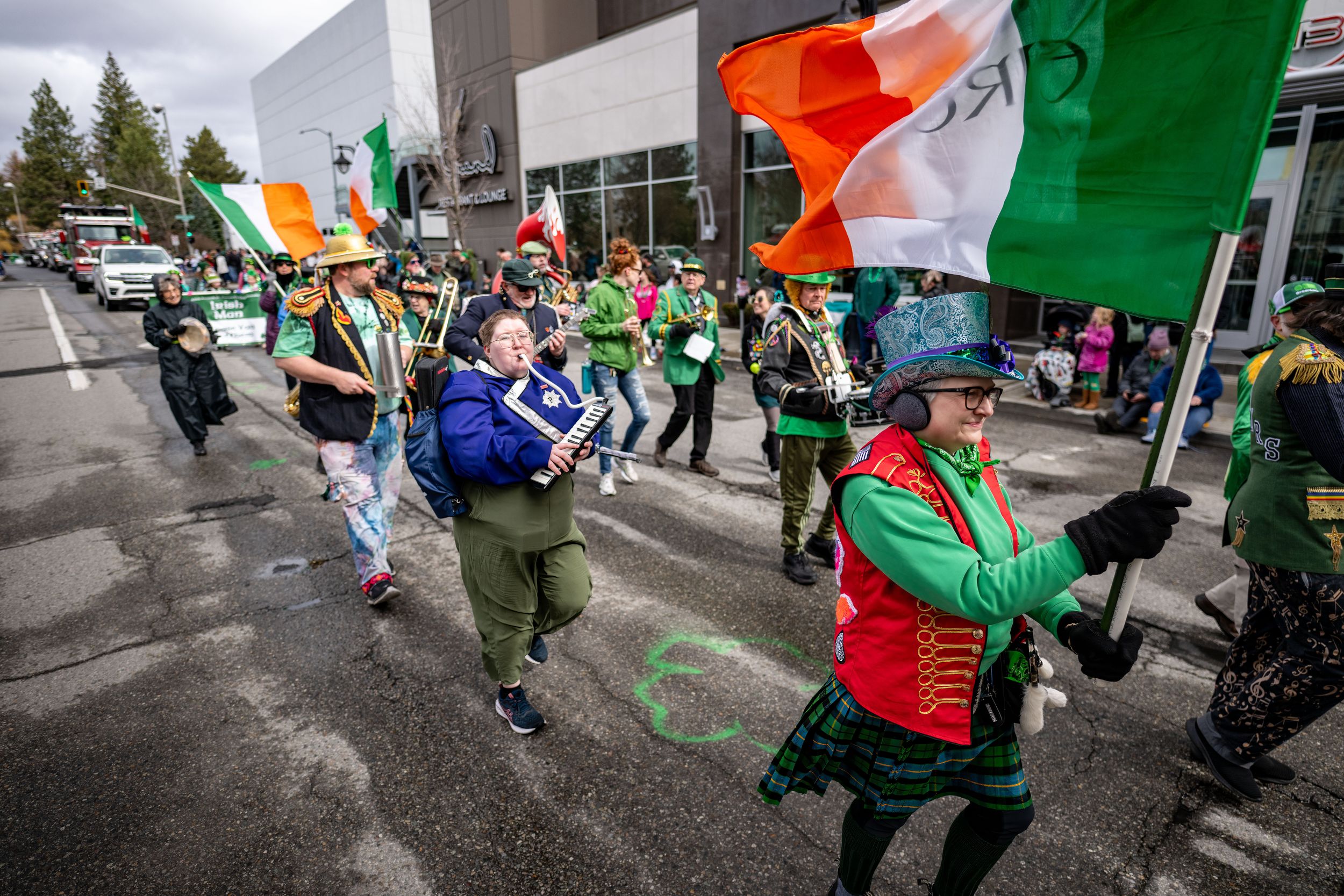 spokane st patricks day parade route