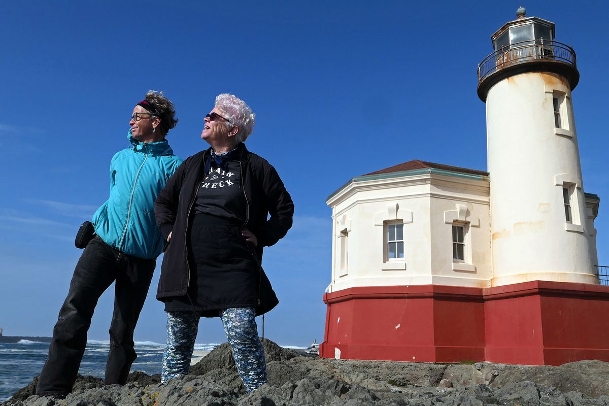 The Coquille River Lighthouse near Bandon, Ore., dates back to 1895. (John Nelson)