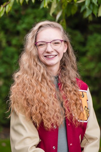 Elizabeth Ophardt, of University High School, joined JROTC her sophomore year and will be attending West Point in the fall. 