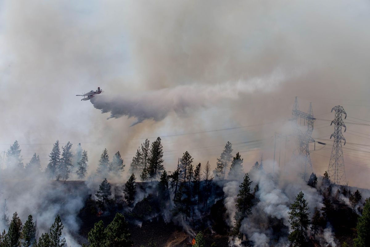 Coulee Hite Road Fire - July 4, 2017 | The Spokesman-Review