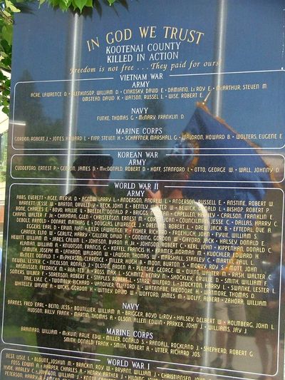 Kootenai Co memorial