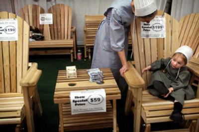 
Home and garden shows throughout the spring feature everything from yard furniture, above, to landscaping ideas.
 (File/ / The Spokesman-Review)