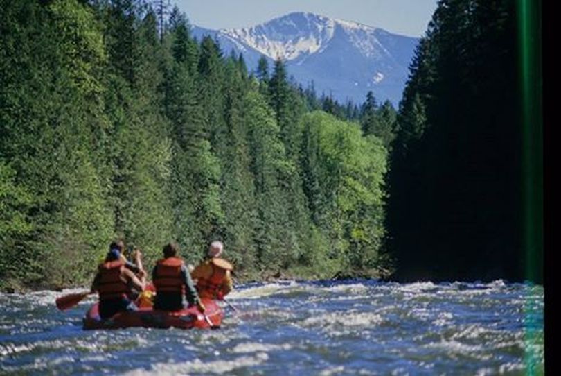 ROW Adventures pioneered commercial whitewater rafting on the Moyie River in 1982. (Rich Landers)