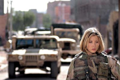 
Jessica Biel stars in the story of three soldiers who return home to the United States after an unexpectedly gruesome tour of duty in Iraq in 