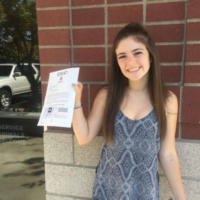 Eden Irgens daughter, Riley, holds up her driver's license certificate, after receiving it this morning from the driver's license department. Riley waited 4 1/2 hours at the courthouse office to take her written and driving test -- and then returned this morning to get her license. Sheriff Ben Wolfinger weighed in on the problem of incredibly long lines and waits at the office that his department oversees. I don't know what needs to be done to fix this, but the sheriff, commissioners and Idaho Transportation Department needs to fix this unacceptable waste of county taxpayers' time.