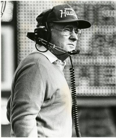 Former Washington football coach Don James was a master tactician. (Archive photo)