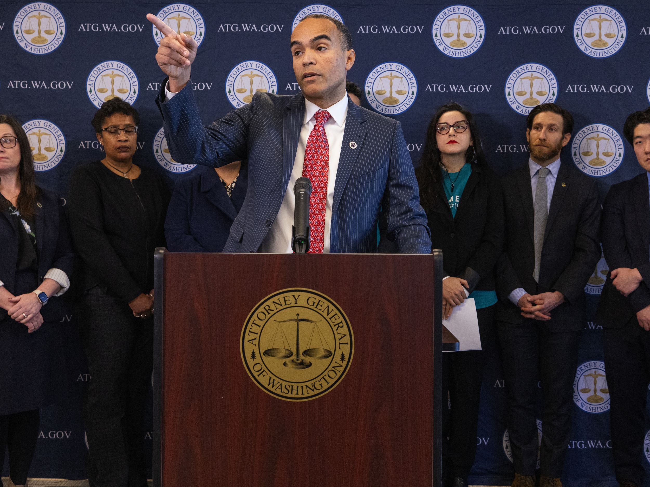 Washington AG Nick Brown files lawsuit challenging Trump's order
