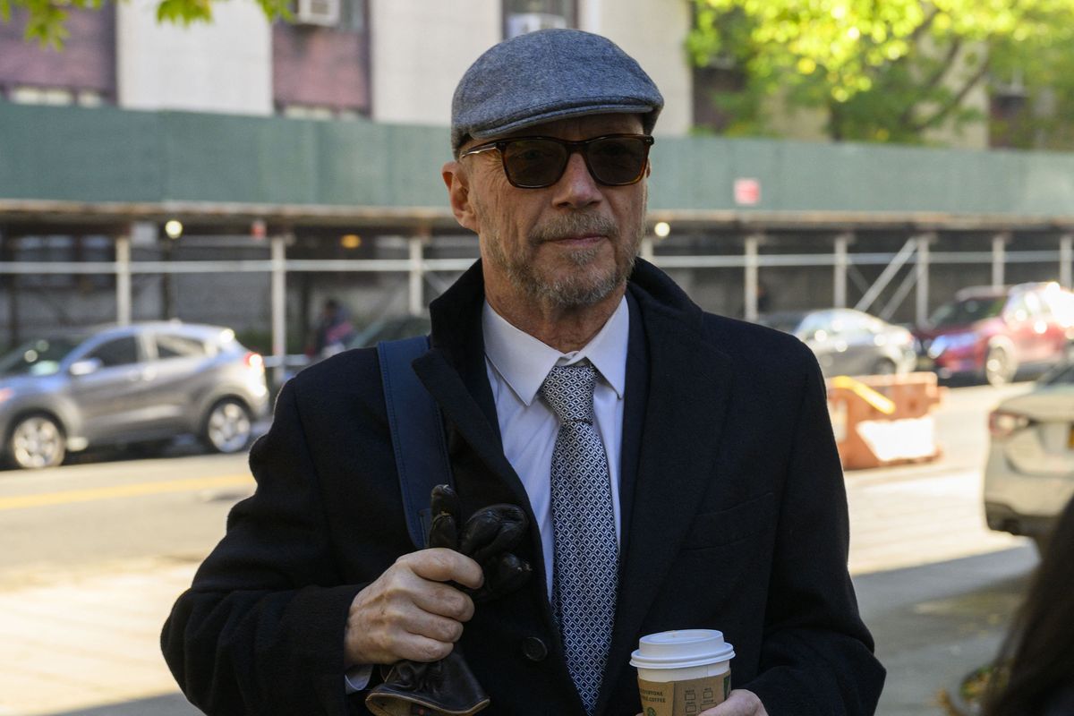 Film director Paul Haggis arrives at New York Supreme Court for his trial, as he faces a civil lawsuit after being accused of rape, on October 19, 2022, in New York City.    (ANGELA WEISS/Getty Images North America/TNS)