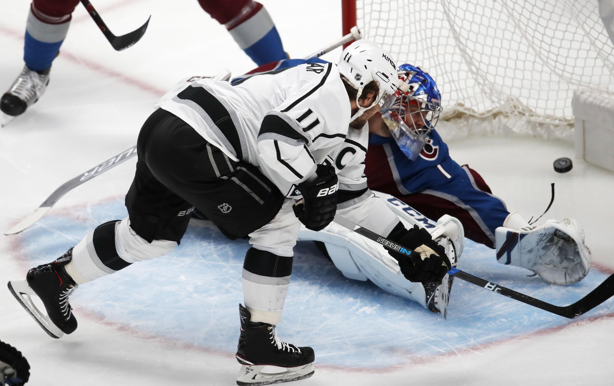 NHL Capsules: Anze Kopitar Scores 4 Goals, Kings Beat Avalanche 7-1 ...