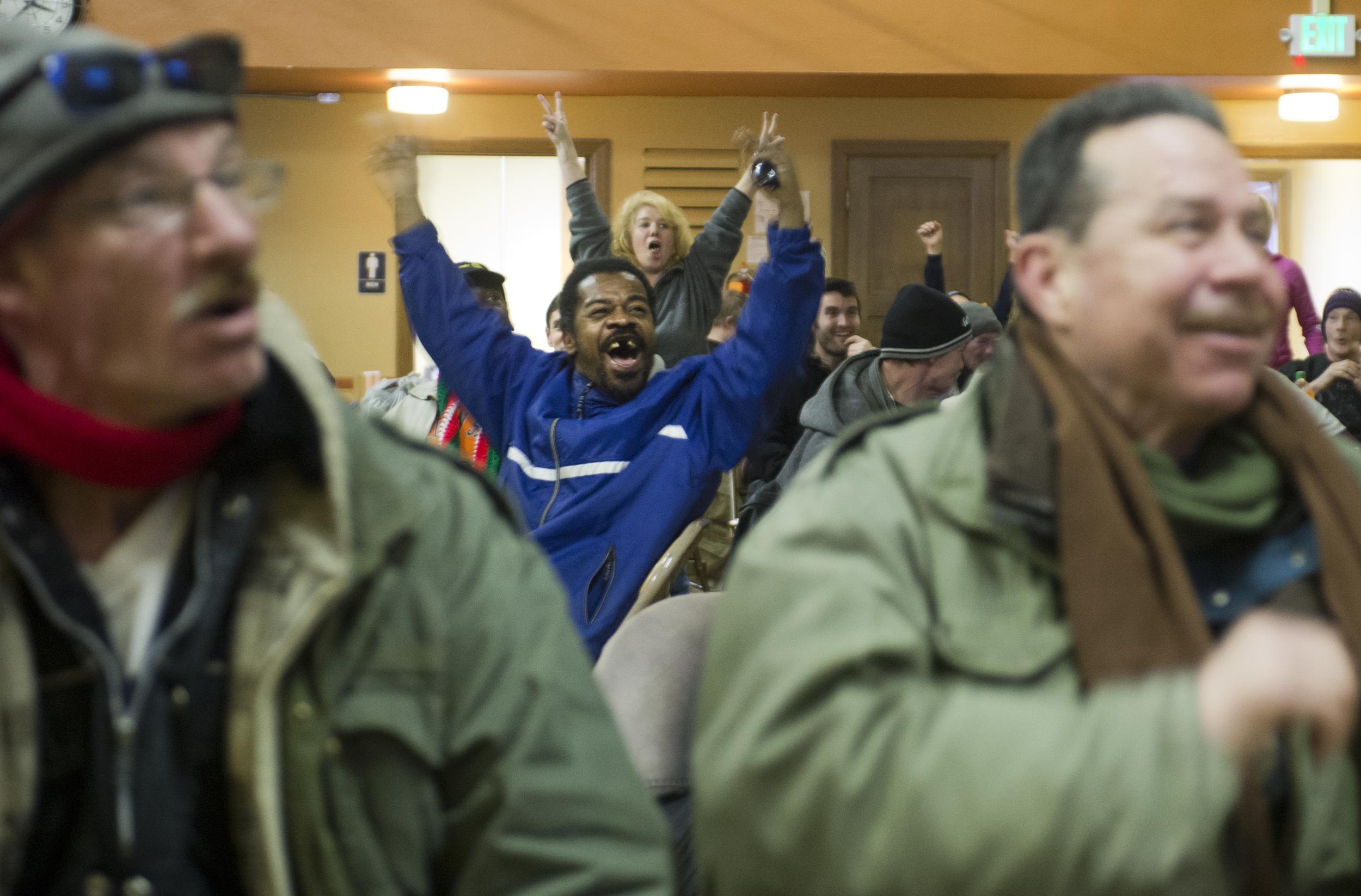 Downtown church hosts homeless at Super Bowl bash | The Spokesman-Review