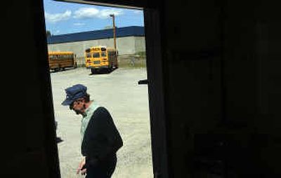 
Boundary County school bus driver Dan Kropatch has been driving for the district for more than  12 years. The school board's decision to switch to a four-day school week will mean a 20 percent pay cut for him. 
 (Kathy Plonka / The Spokesman-Review)