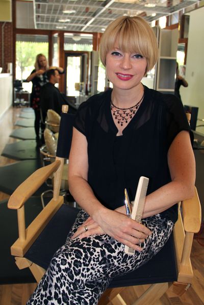 Sonna Brado recently won a major award for her “contemporary classic” haircuts.